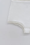 SWAYING/KNIT Waist Lace Boxer SW22SSB35 White